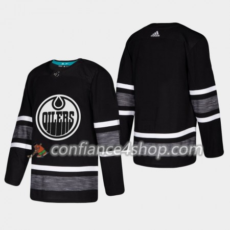 Adidas Maillot de Hockey Edmonton Oilers Blank 2019 All-Star Noir Authentic - Homme